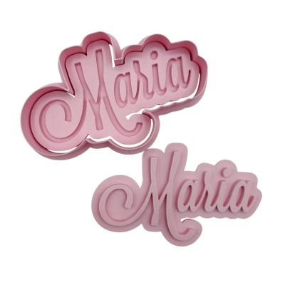 Cortador Personalizado Nome c/ Carimbos