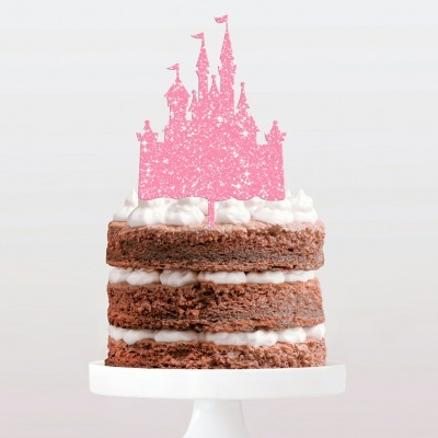 Topo Bolo Castelo Acrílico