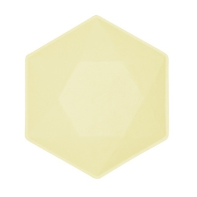 Taças Eco Hexagonais Amarelo