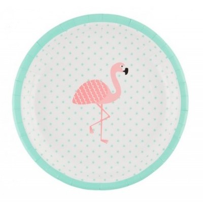 Pratos Flamingo