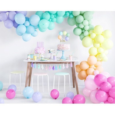 Balão Lilás Pastel 12cm