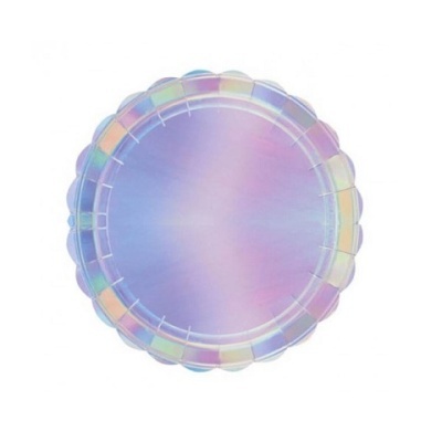 Pratos Iridiscentes Ondas Pequenos