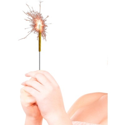 Velas Sparkle Palito Dourado