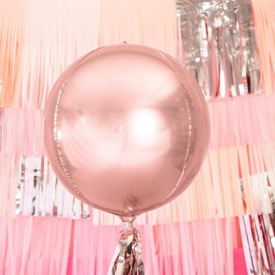 Balão Rosegold Redondo