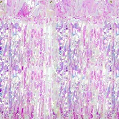 Fundo Cortina Iridiscente