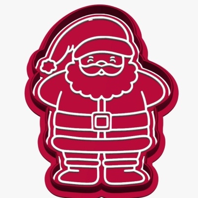 Cortador c/ Carimbo Pai Natal