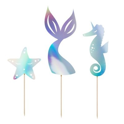 Toppers Iridiscente Sereia