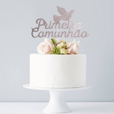 Topo Bolo Primeira Comunhão