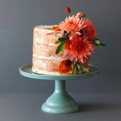 Prato Bolo Verde Pequeno