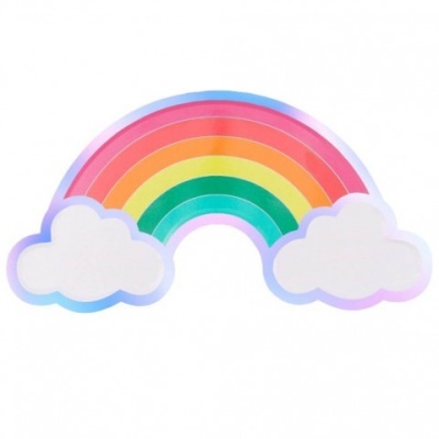 Pratos Arco-Iris Rainbow