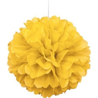 Pompom Grande Amarelo
