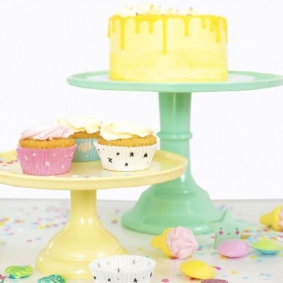 Prato Bolo Verde Menta Grande