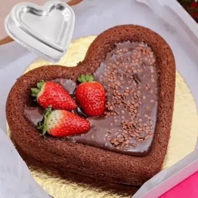 Forma Piscina Coração 17cm