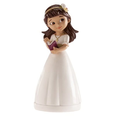 Figura Menina Comunhão Livro
