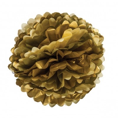 Pompom Grande Dourado