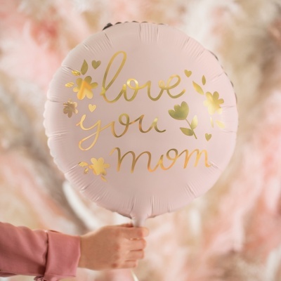 Balão Mãe Love You Mom