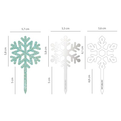 Toppers Floco de Neve