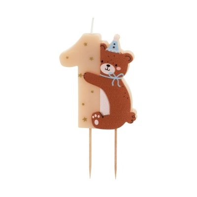 Vela 1 c/ Ursinho