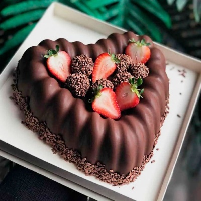 Forma Bailarina Coração 22cm