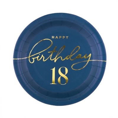 Pratos Azuis 18