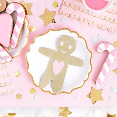 Guardanapos Boneco Gengibre