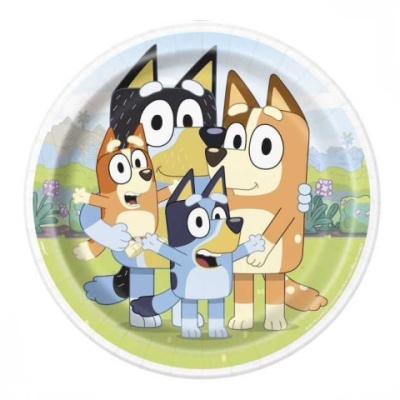 Pratos Bluey Grandes