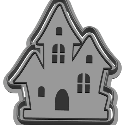 Cortador c/ Carimbo Casa Assombrada