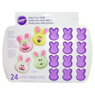 Molde Silicone Coelhos