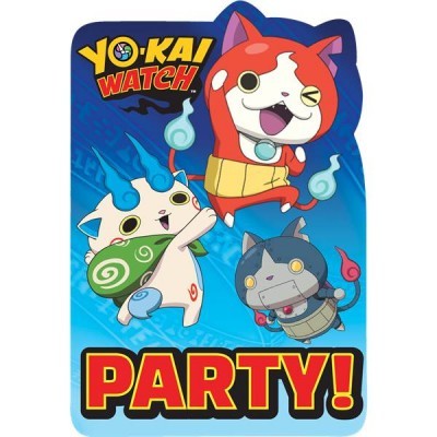 Convites Yo-Kai Watch