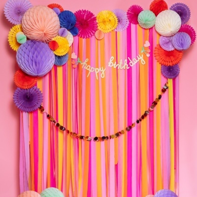 Fita Crepe Cores Verão