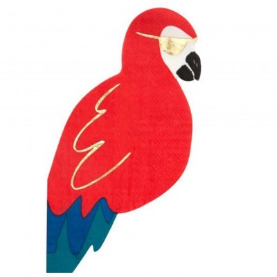 Guardanapos Piratas Papagaio