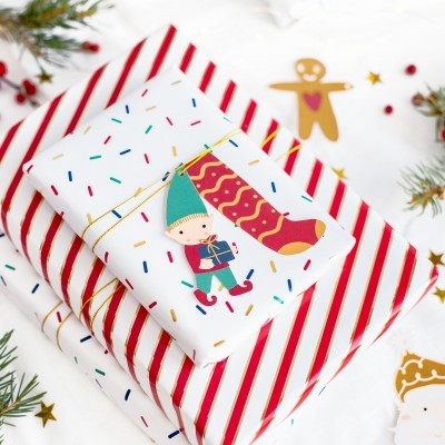 Etiquetas Natal Mix Gnomo