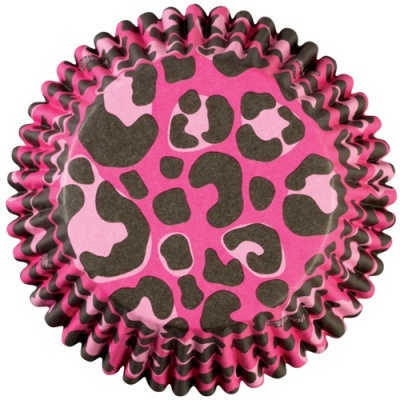 Formas Wilton Colorcups Leopardo Rosa