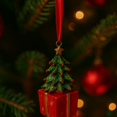 Pendente Natal Pinheiro