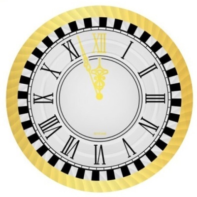 Travessa Relógio Ano Novo