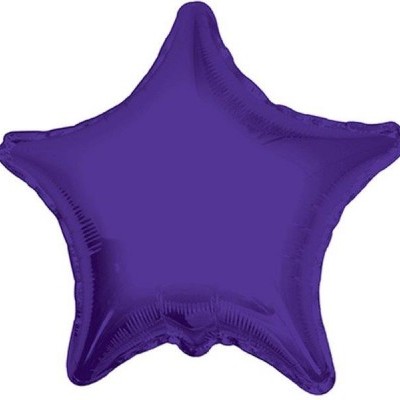 Balão Estrela Roxo