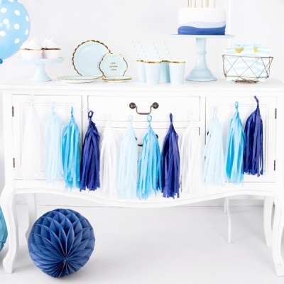 Grinalda Tassel Azul