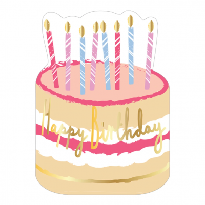 Guardanapos Bolo Rosa