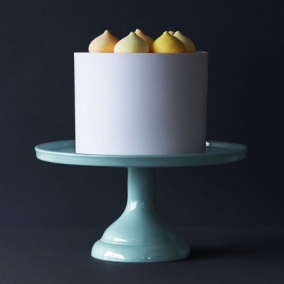 Prato Bolo Azul Pequeno