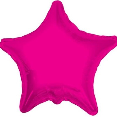 Balão Estrela Rosa