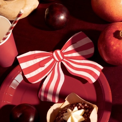 Guardanapos Laço Natal