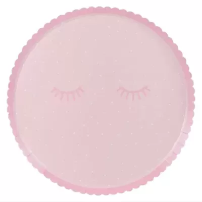 Pratos Rosa Olhinhos