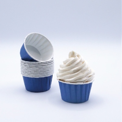 Formas Cupcakes Azul Escuro
