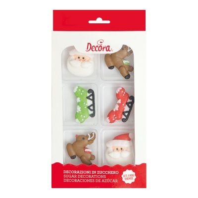 Decorações de Açúcar Natal Trenó