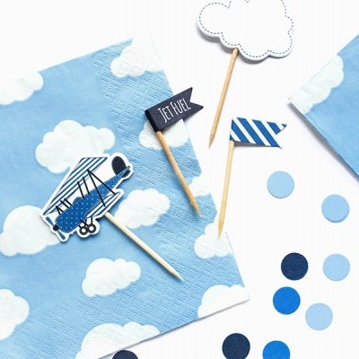 Guardanapos Nuvens Azul