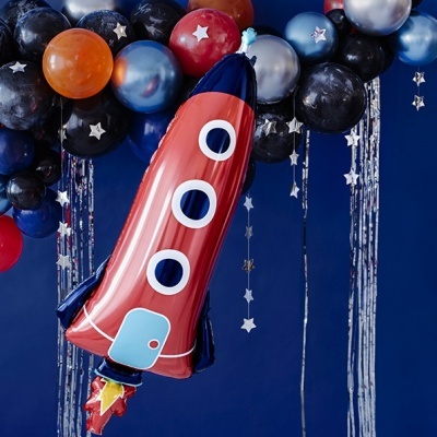 Balão Foguetão Vermelho