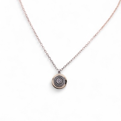 Colar Prata e ouro Zeik Joyas