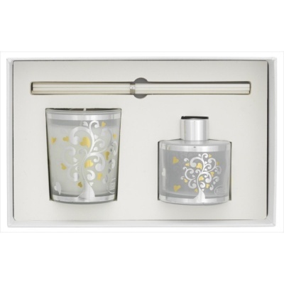 Difusor perfume e vela