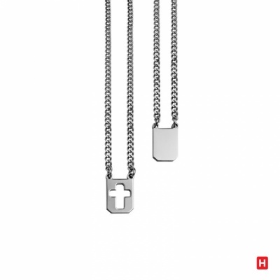 Colar escapulário Aço HASSU