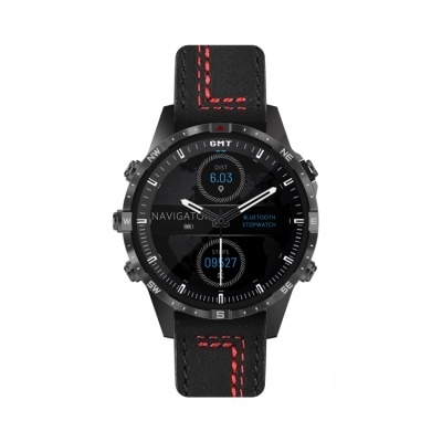 Relógio Caymline Smart HS Leather